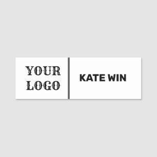 Etiqueta De Nome Crachá de nome pequeno Magnet Logotipo ocupado Fu