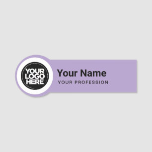 Etiqueta De Nome Crachá Personalizado com Nome do Funcionário em Fo