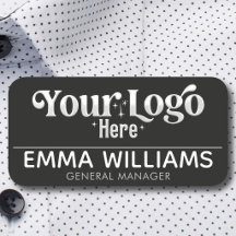 Crachá Personalizado de Nome da Equipe da Empresa 