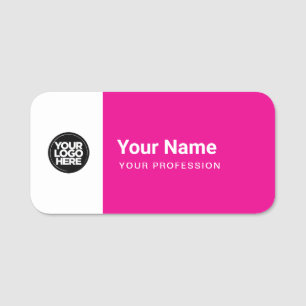 Etiqueta De Nome Crachá Personalizado Grande com Nome ou Magnético