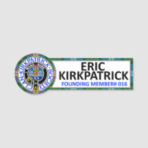 CRAVAÇÃO DE IDENTIFICAÇÃO CKS #016 ERIC KIRKPATRIC