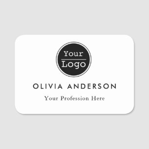 Etiqueta De Nome Crie seu logotipo personalizado