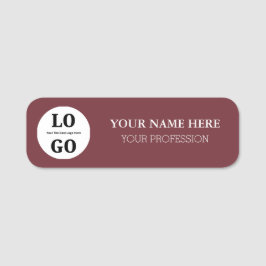 Etiqueta De Nome Custom Name Tag For Employee