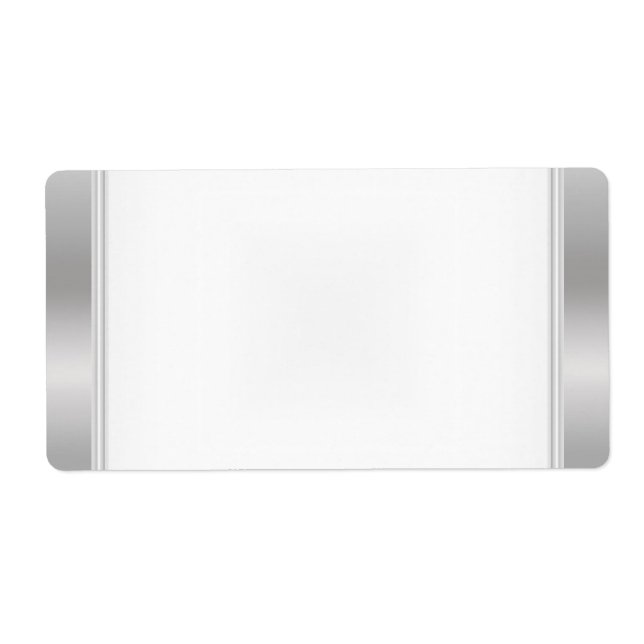 Etiqueta de Nome de etiqueta de terceiros (Frente)