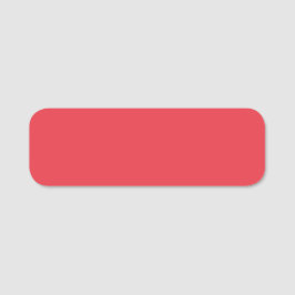 Etiqueta de Nome de etiqueta Vermelho de Tomate Pe