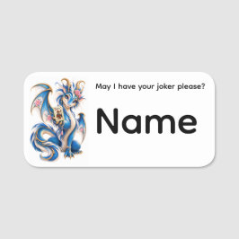 Etiqueta de Nome de Mahjong