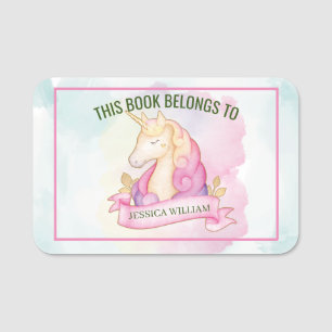 Etiqueta De Nome De Volta À Escola, Nome Personalizado 2º Nome Do G