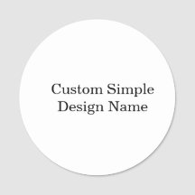 Design Personalizado 3" Redondo