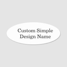 Design Personalizado 3" X 1.25"