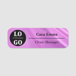 Etiqueta de Nome do Prestador de Cuidados de Saúde