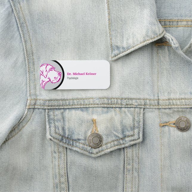 Etiqueta De Nome Dogge  (In Situ)