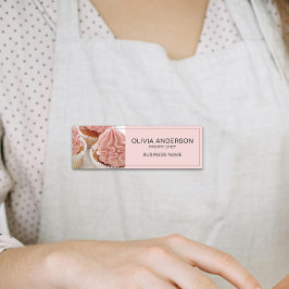 Etiqueta De Nome Empresa Comprada de Bolo de Confecção de Pastas Pe