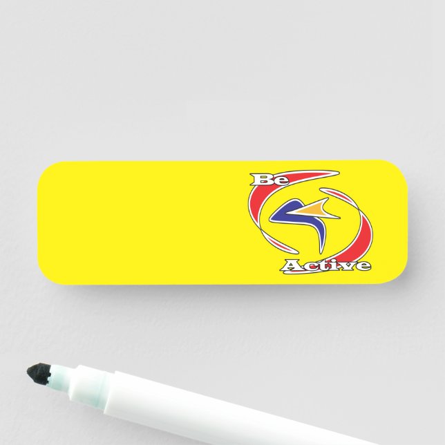 Etiqueta De Nome Esteja ativo (In Situ)