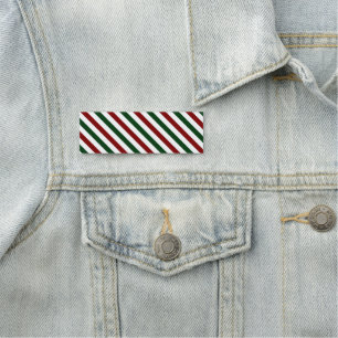 Etiqueta De Nome Faixas de Natal Personalizáveis