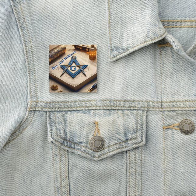 Etiqueta De Nome Freemason (In Situ)
