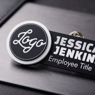 Etiqueta De Nome Funcionário da Empresa Magnética Personalizar Pers