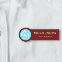 Funcionário de Logotipo Empresarial Personalizado 