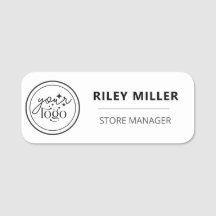 Funcionário de Logotipo Magnético da Empresa