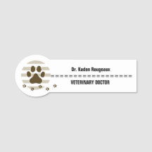 Hospital de Medicina Veterinária e Nomes de etique