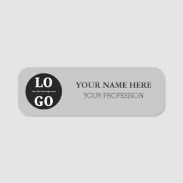 Etiqueta De Nome Identificador de Nome Personalizado para Funcionár