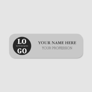 Etiqueta De Nome Identificador de Nome Personalizado para Funcionár