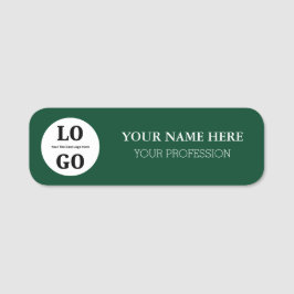 Etiqueta De Nome Identificador de Nome Personalizado para Funcionár