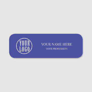 Etiqueta De Nome Ímã de funcionário com logotipo personalizado e el
