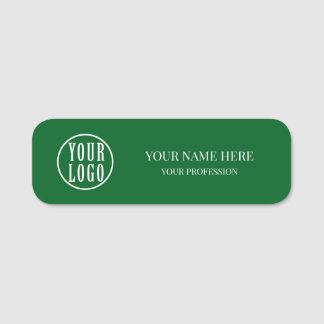 Etiqueta De Nome Ímã de funcionário com logotipo personalizado e el