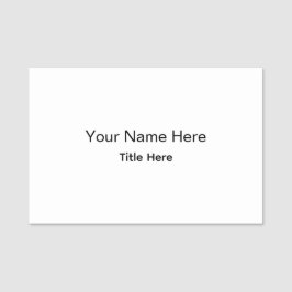Etiqueta De Nome Ímã de Funcionário Profissional Personalizado
