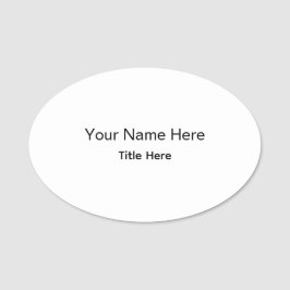 Etiqueta De Nome Ímã de Funcionário Profissional Personalizado
