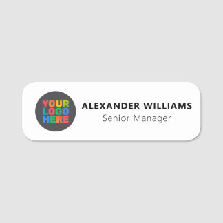 Etiqueta De Nome Ímã de Nome de Funcionário com Logotipo Personaliz