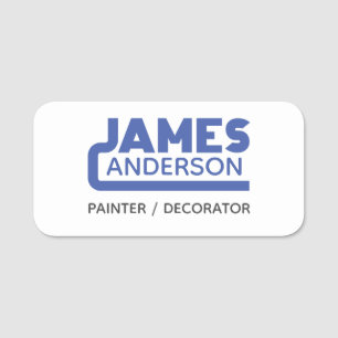 Etiqueta De Nome James