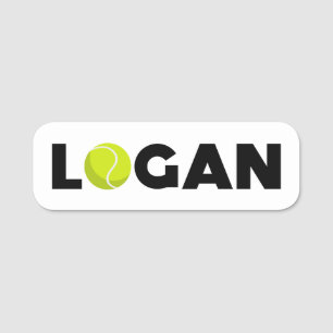 Etiqueta De Nome Logan Tênis