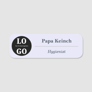 Etiqueta De Nome Logo Personalizado Ímã de Clínica para Equipe de H