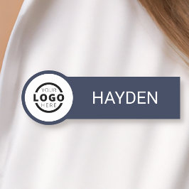 Etiqueta De Nome Logotipo comercial personalizado Nome do Funcionar