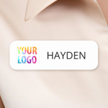 Logotipo comercial personalizado Nome do Funcionar