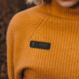 Etiqueta De Nome Logotipo De lingerie, Nome E Título Classe Preto