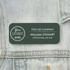 Etiqueta De Nome Logotipo de marca personalizado profissional Funci