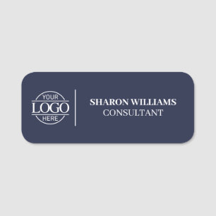 Etiqueta De Nome Logotipo Empresarial de Empresa Personalizada Ímã