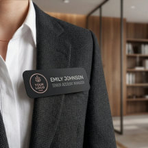 Logotipo Empresarial Moderno Personalizado em Pret
