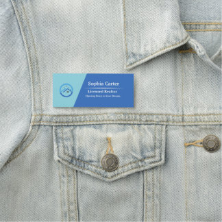Etiqueta De Nome Logotipo Empresarial Personalizado da Empresa para