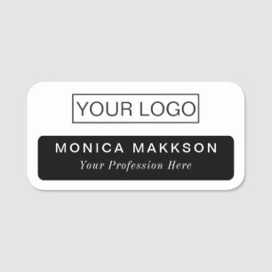 Etiqueta De Nome Logotipo magnético ou personalizado de pino do Nom