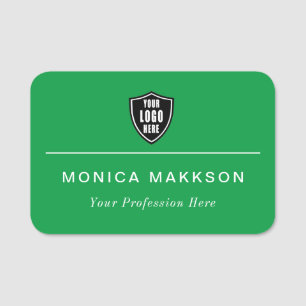 Etiqueta De Nome Logotipo magnético ou personalizado de pino do Nom
