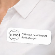 Logotipo Minimalista de Empresa Preto e Branco Fun