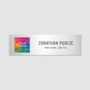 Etiqueta De Nome Logotipo Personalizado da Empresa de Fotografias A