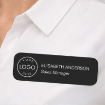 Logotipo Personalizado Minimalista Preto Profissio