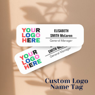Etiqueta De Nome Logotipo Personalizado Pino Magnético do Funcionár