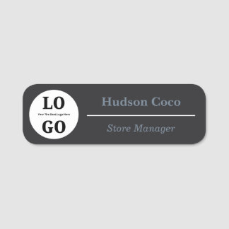 Etiqueta De Nome Loja de Logotipo Personalizado Ímã de Funcionário