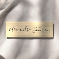 Luxury Gold Foil Moderno Profissional