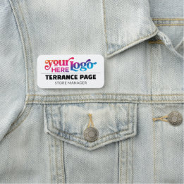 Etiqueta De Nome Magnetic Company Business Logo Employee Name Tags